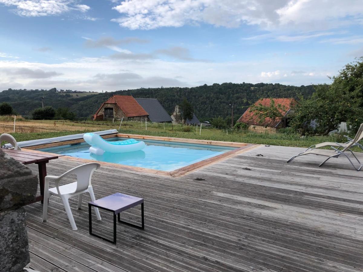 Saint-Christophe-Les-Gorges Maison Typique Auvergnate, Piscine Et Four A Pain מראה חיצוני תמונה